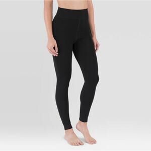 Wander by Hottotties Women's VelvetLined Thermal Leggings - Black S